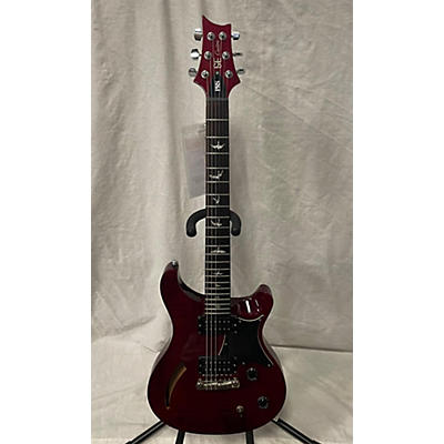 PRS Used PRS SE Custom 22 Semi-Hollowbody Red Hollow Body Electric Guitar