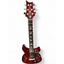 Used PRS SE Custom 22 Semi-Hollowbody Red Hollow Body Electric Guitar Red
