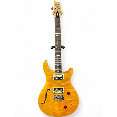 Used PRS SE Custom 22 Semi-Hollowbody SANTANA YELLOW Hollow Body Electric Guitar