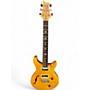 Used PRS SE Custom 22 Semi-Hollowbody Santana Yellow Hollow Body Electric Guitar Santana Yellow