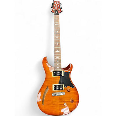 Used PRS SE Custom 22 Semi-Hollowbody Sunburst Hollow Body Electric Guitar
