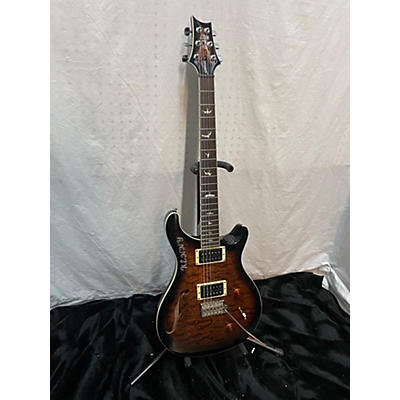 PRS Used PRS SE Custom 22 Semi-Hollowbody Tobacco Burst Hollow Body Electric Guitar