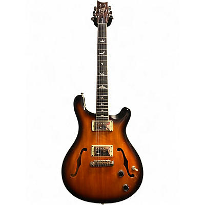 Used PRS SE Custom 22 Semi-Hollowbody Tobacco Burst Hollow Body Electric Guitar