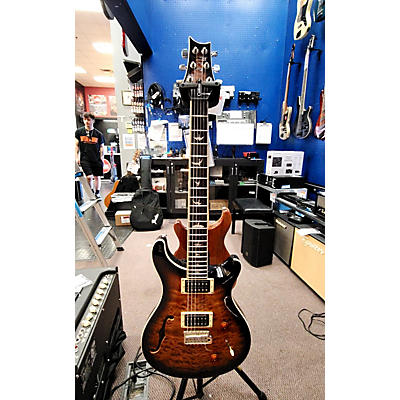 PRS Used PRS SE Custom 22 Semi-Hollowbody Tobacco Sunburst Hollow Body Electric Guitar