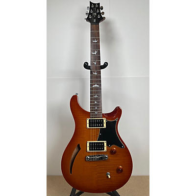 PRS Used PRS SE Custom 22 Semi-Hollowbody Vintage Sunburst Hollow Body Electric Guitar