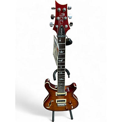 Used PRS SE Custom 22 Semi-Hollowbody quilted cherry sunburst Hollow Body Electric Guitar