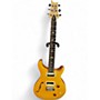 Used PRS SE Custom 22 Semi-Hollowbody yellow Hollow Body Electric Guitar yellow