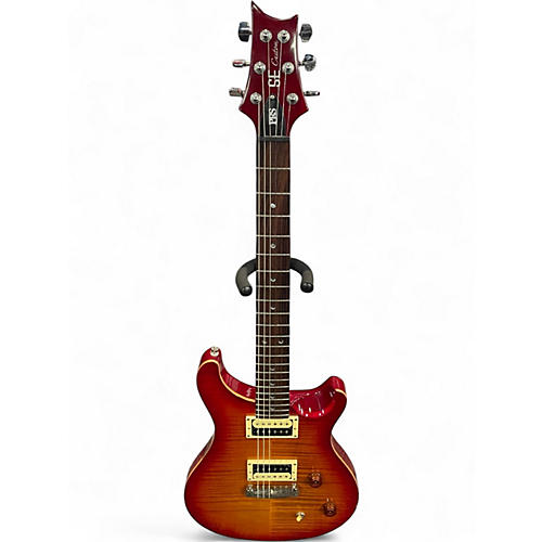 Used PRS SE Custom 22 Sunburst Solid Body Electric Guitar Sunburst