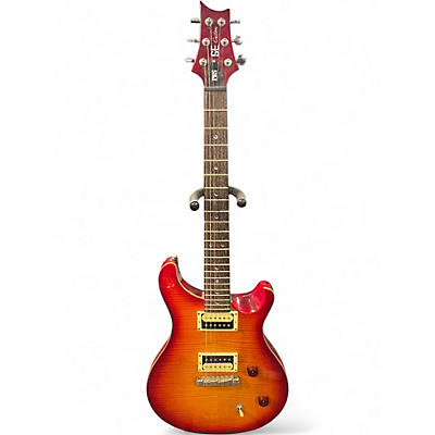 Used PRS SE Custom 22 Sunburst Solid Body Electric Guitar