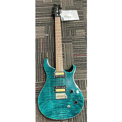 PRS Used PRS SE Custom 22 TEAL Solid Body Electric Guitar