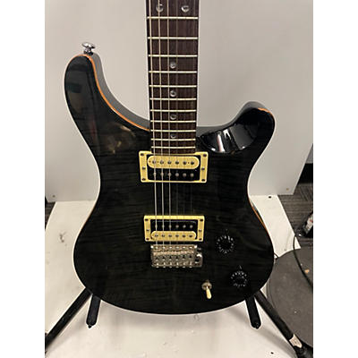 PRS Used PRS SE Custom 22 Trans Black Solid Body Electric Guitar