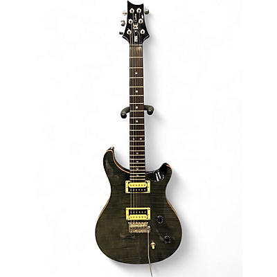 Used PRS SE Custom 22 Trans Black Solid Body Electric Guitar