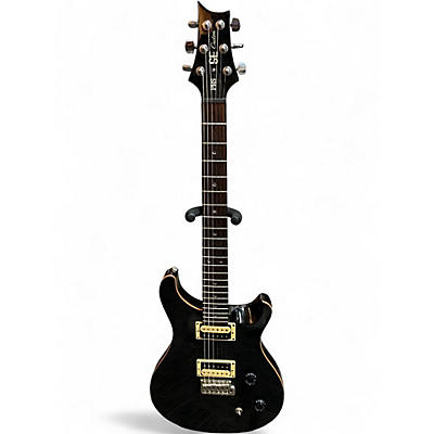 Used PRS SE Custom 22 Trans Black Solid Body Electric Guitar