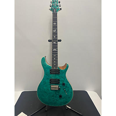 PRS Used PRS SE Custom 22 Turquoise Solid Body Electric Guitar