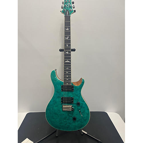 PRS Used PRS SE Custom 22 Turquoise Solid Body Electric Guitar Turquoise