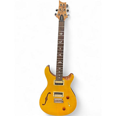 Used PRS SE Custom 22 Yellow Solid Body Electric Guitar
