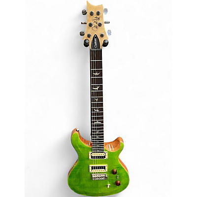 Used PRS SE Custom 24-08 Green Solid Body Electric Guitar