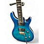 Used PRS Used PRS SE Custom 24-08 Quilt LAKE BLUE Solid Body Electric Guitar LAKE BLUE