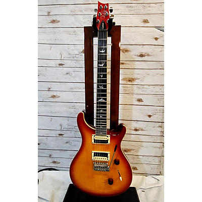 PRS Used PRS SE Custom 24 2 Tone Sunburst Solid Body Electric Guitar