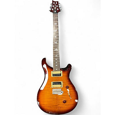 Used PRS SE Custom 24 2 Tone Sunburst Solid Body Electric Guitar
