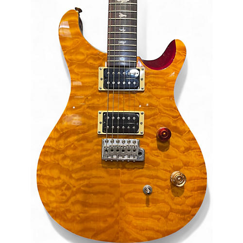 Used PRS SE Custom 24 25th Anniversary Vintage Yellow Solid Body Electric Guitar Vintage Yellow