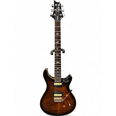 Used PRS SE Custom 24 3 Color Sunburst Solid Body Electric Guitar