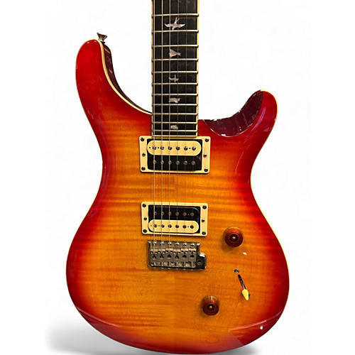Used PRS SE Custom 24 3 Tone Sunburst Solid Body Electric Guitar 3 Tone Sunburst
