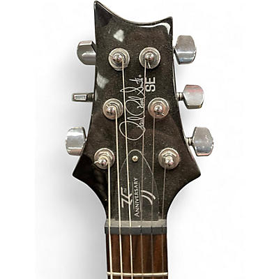 Used PRS SE Custom 24 35TH ANNIVERSORY Trans Amber Solid Body Electric Guitar