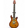 Used PRS SE Custom 24 7 String Amber Solid Body Electric Guitar Amber