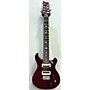 Used PRS Used PRS SE Custom 24 7 String Black Cherry Solid Body Electric Guitar Black Cherry