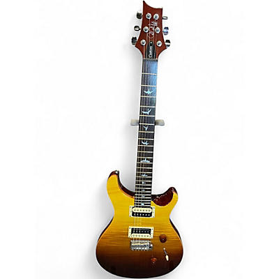 Used PRS SE Custom 24 AMBER BURST Solid Body Electric Guitar