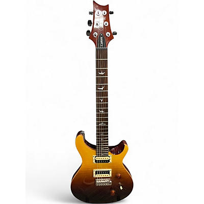 Used PRS SE Custom 24 AMBER FADE Solid Body Electric Guitar