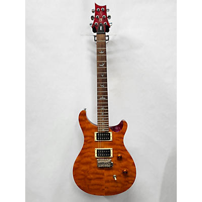 PRS Used PRS SE Custom 24 Amber Solid Body Electric Guitar