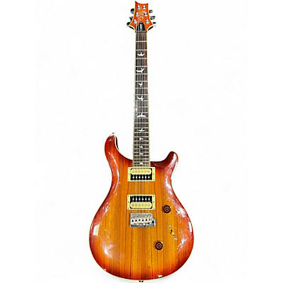 Used PRS SE Custom 24 Amber Solid Body Electric Guitar