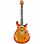 Used PRS SE Custom 24 Amber Solid Body Electric Guitar Amber