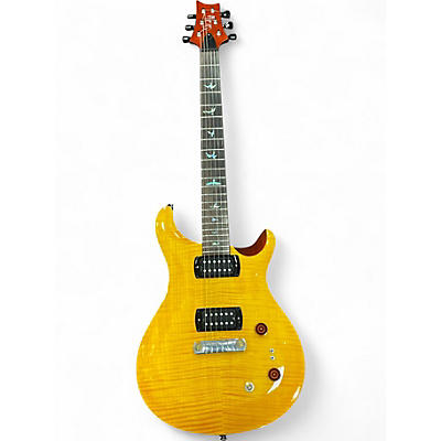 Used PRS SE Custom 24 Amber Tobacco Solid Body Electric Guitar