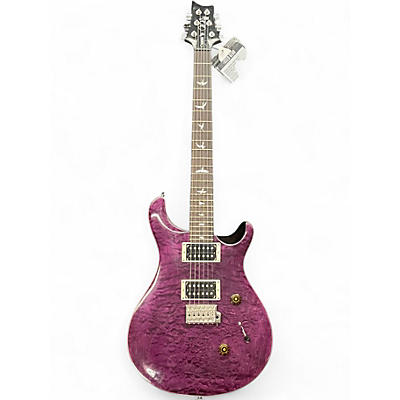 Used PRS SE Custom 24 Amethyst Solid Body Electric Guitar
