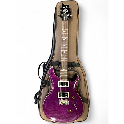 Used PRS SE Custom 24 Amethyst Solid Body Electric Guitar