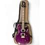 Used PRS SE Custom 24 Amethyst Solid Body Electric Guitar Amethyst