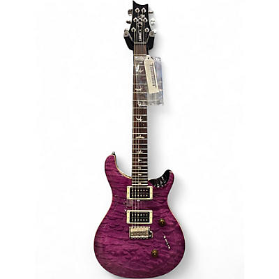 Used PRS SE Custom 24 Amethyst Solid Body Electric Guitar