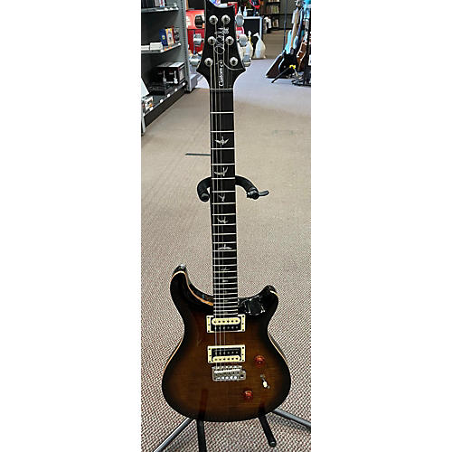 PRS Used PRS SE Custom 24 BLACK GOLD SUNBURST Solid Body Electric Guitar BLACK GOLD SUNBURST