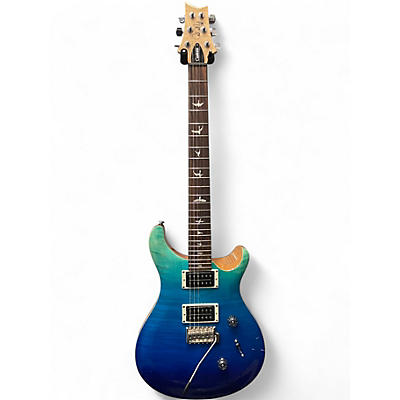 Used PRS SE Custom 24 BLUE GRADIENT Solid Body Electric Guitar