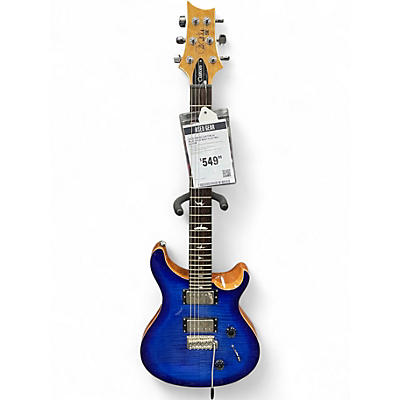 Used PRS SE Custom 24 BLUE Solid Body Electric Guitar