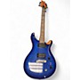 Used PRS SE Custom 24 BLUE Solid Body Electric Guitar BLUE