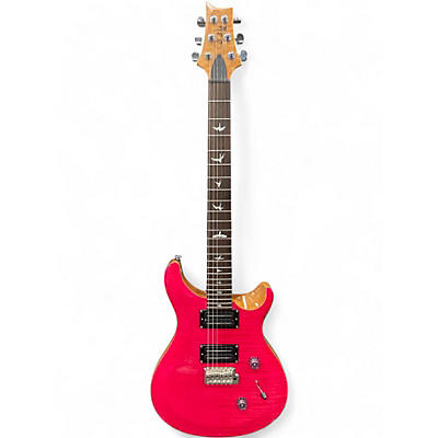 Used PRS SE Custom 24 BONNIE PINK Solid Body Electric Guitar