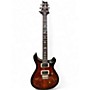 Used PRS SE Custom 24 Black Gold Burst Solid Body Electric Guitar Black Gold Burst
