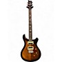 Used PRS SE Custom 24 Black Gold Sunburst Solid Body Electric Guitar Black Gold Sunburst