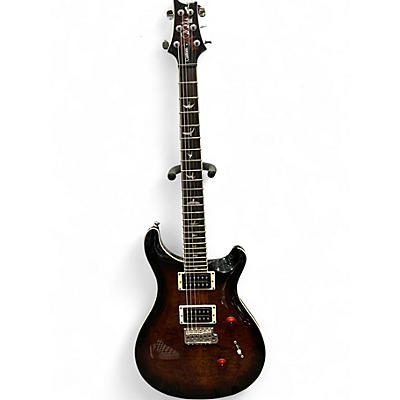 Used PRS SE Custom 24 Black Gold Wrap Solid Body Electric Guitar