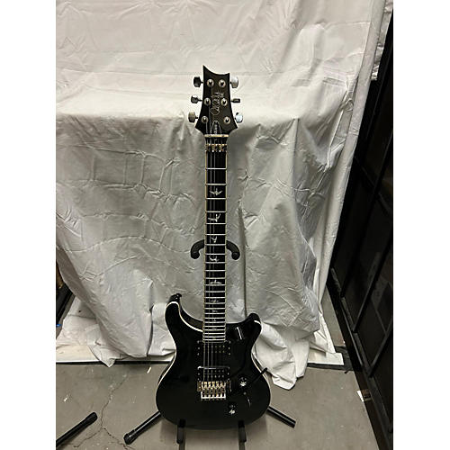 PRS Used PRS SE Custom 24 Black Solid Body Electric Guitar Black