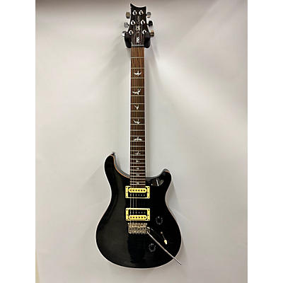 PRS Used PRS SE Custom 24 Black Solid Body Electric Guitar